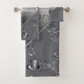 20e Platinum Emerald Jubileum Bath Towel Set Bad Handdoek (Insitu)