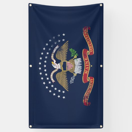 20e ringbandbanner -  verhit spandoek (Verticaal)