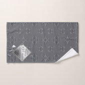 20e série de serviettes de bain en platine Emerald (Serviette à main)