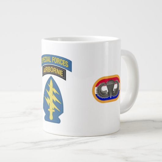 20E SPECIALE FORCES GROEP JUMBO-MOK GROTE KOFFIEKOP (Voorkant rechts)