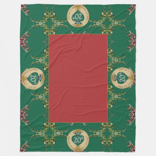 20e/toute couverture en polaire (Devant)