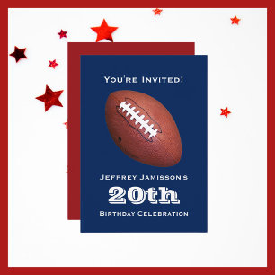 20e uitnodiging van de Birthday Party, Football