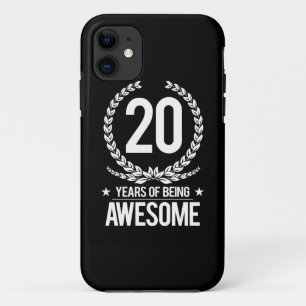 20e verjaardag (20 jaar Geweldige) iPhone 11 Hoesje