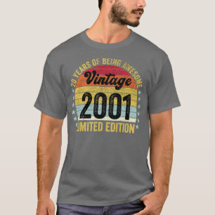 20e Verjaardag 20 Jaar Oude Geschenken Vintage 200 T-shirt