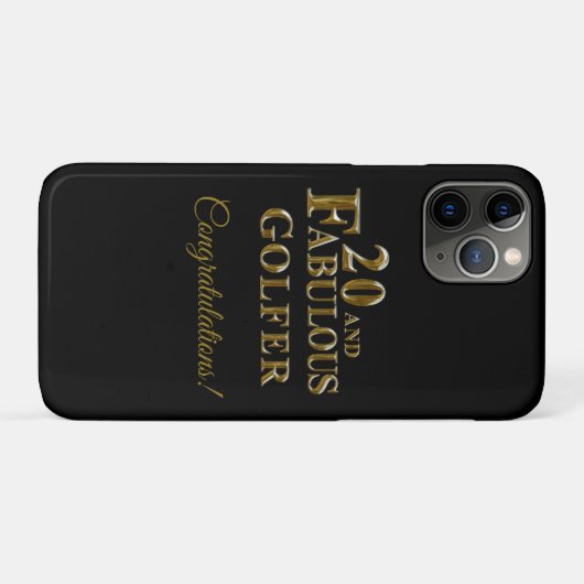 20e verjaardag Case-Mate iPhone case (Achterkant (horizontaal))