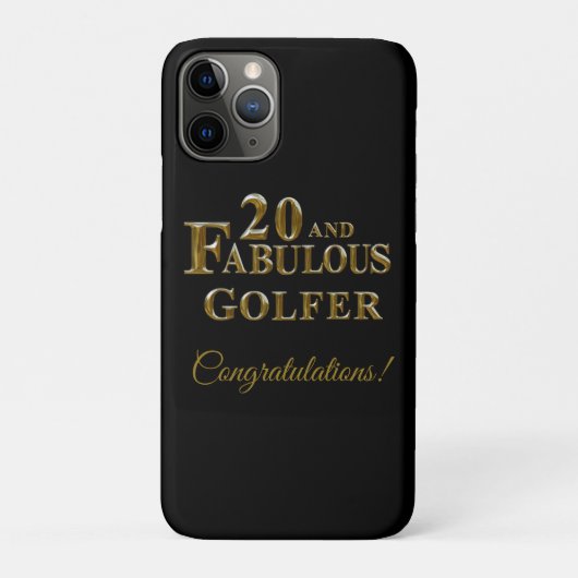 20e verjaardag Case-Mate iPhone case (Achterkant)