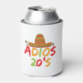 20e Verjaardag Mexicaanse Feest Cinco de Mayo Fies Blikjeskoeler (Blikje Voorkant)