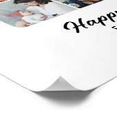 20e Verjaardag Nummer 10 Fotocollage Jubileum Poster (Hoek)