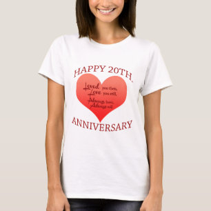 20e. Verjaardag T-shirt