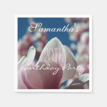 20e verjaardag van de Magnolia Spring Party Paper 