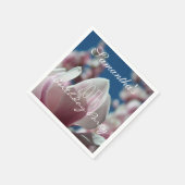 20e verjaardag van de Magnolia Spring Party Paper  Servetten (Hoek)