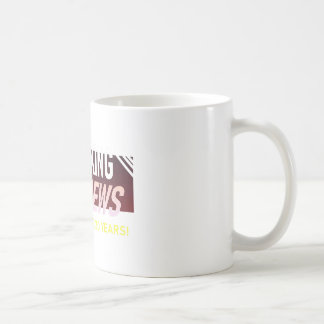 20e werk Jubileum 20 jaar carrièremijlpaal EM Koffiemok