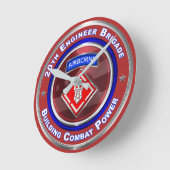 20e werktuigkundige brigade-airborne Keepomwille Ronde Klok (Hoek)