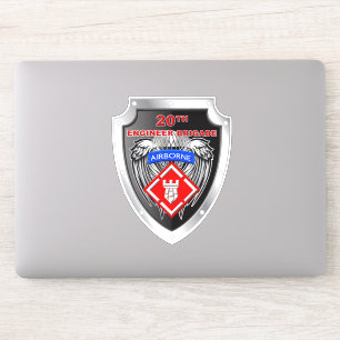 20e werktuigkundige brigade-in de lucht sticker