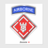 20e werktuigkundige brigade sticker (Vel)