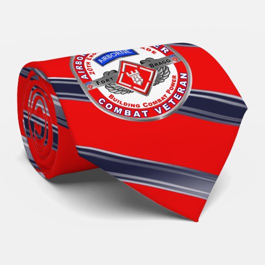 20e werktuigkundige brigade stropdas (Opgerold)