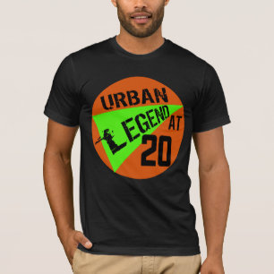20ème T-shirt de cadeaux d'anniversaire