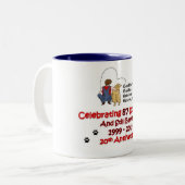 20ème tasse d'anniversaire de GoldHeart (Devant gauche)