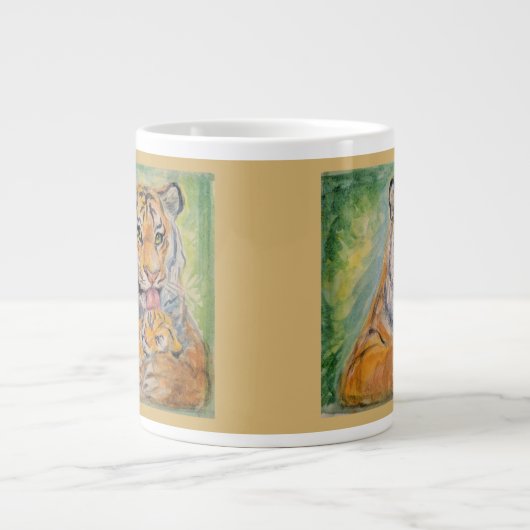 20oz Jumbo Tiger Mok (Voorkant)