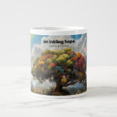 20oz Mok met 'een inkling hoop' van Erin A Thomas (Voorkant)