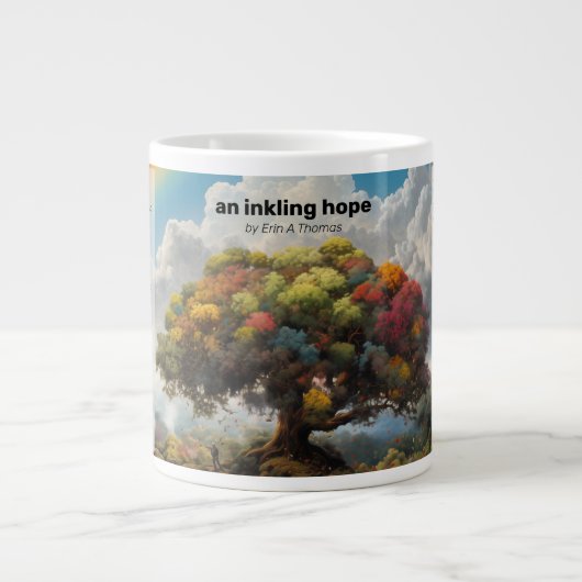 20oz Mok met 'een inkling hoop' van Erin A Thomas (Voorkant)