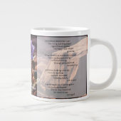 20oz Mok met gedicht 'Mauve Desert Roos' van EAT (Rechts)