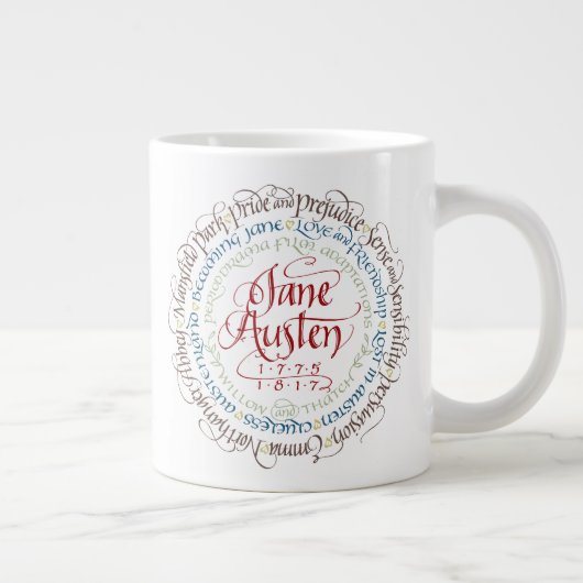 20oz Mug - Jane Austen - Adaptations dramatiques d (Droite)