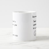 20oz Undankbaar Brother-mok Extra Grote Beker (Voorkant)