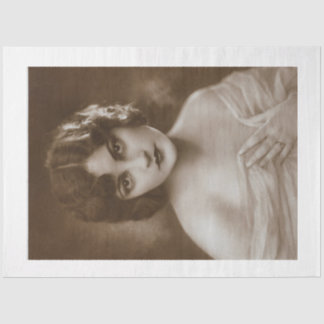  '20s-Girl-ontkoppeling' Tissuepapier