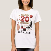 20th birthday Women's Basic T-Shirt (Devant)
