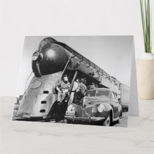 20th Century Limited New York Central Rail Bedankkaart
