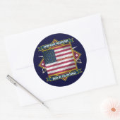 20th Maine Ronde Sticker (Envelop)