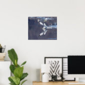 20x16 Gull Reflecties Poster (Thuiskantoor)