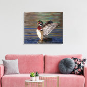 20x16 Hout Duck Canvas Afdruk (Insitu (Woonkamer))