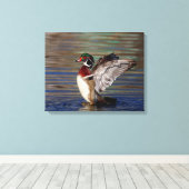 20x16 Hout Duck Canvas Afdruk (Insitu (Houten vloer))