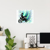 20x16 Poster met rimpeling Semi-gloss (Thuiskantoor)