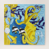 20x20 Ocean Puzzle pour les personnes aveugles (Horizontal)