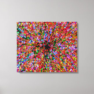 20x24 Wormhole Bubbles Verpakt Canvas Afdruk