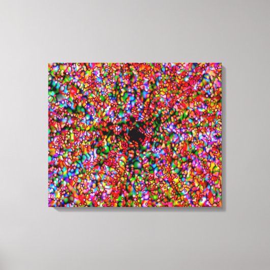 20x24 Wormhole Bubbles Verpakt Canvas Afdruk (Voorkant)