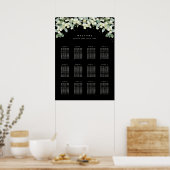 20x28" 12 Tableaux de 10 sièges Poster (Cuisine)