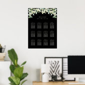 20x28" 12 Tableaux de 10 sièges Poster (Bureau à domicile)