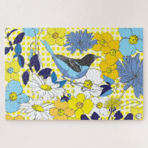 20x30 Bluebird Puzzle for Colorblind People Legpuzzel