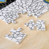 20x30 Gros Puzzle floral pour les personnes aveugl (Côté)