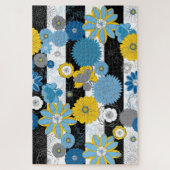 20x30 Gros Puzzle floral pour les personnes aveugl (Vertical)