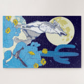 20x30 Howling Coyote Puzzle pour les personnes ave (Horizontal)