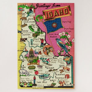 20x30 Idaho legpuzzel