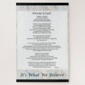 20x30-inch groot Puzzle Nicene Creed 1014-stuk Legpuzzel (Verticaal)