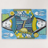 20x30 Queen of Hearts Puzzle pour les personnes av (Horizontal)