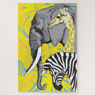 20x30 Safari Puzzle for Colorblind People Legpuzzel