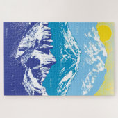 20x30 West USA Peaks Puzzle pour les personnes ave (Horizontal)